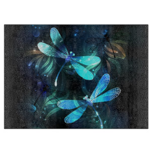 Lake Glows Dragonflies Schneidebrett