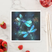 Lake Glows Dragonflies Serviette (Beispiel)