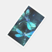 Lake Glows Dragonflies Serviette (Ecke)