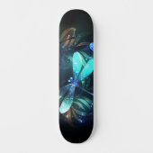 Lake Glows Dragonflies Skateboard (Vorderseite)