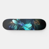 Lake Glows Dragonflies Skateboard (Horizontal)