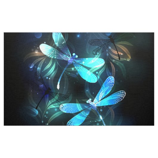 Lake Glows Dragonflies Stoff (Yard (91,4 cm))