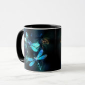 Lake Glows Dragonflies Tasse (Vorderseite Links)