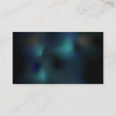 Lake Glows Dragonflies Telefonnummerkarte (Rückseite)