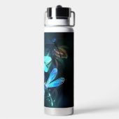 Lake Glows Dragonflies Trinkflasche (Hinten)