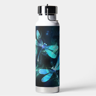 Lake Glows Dragonflies Trinkflasche