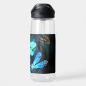 Lake Glows Dragonflies Trinkflasche (Rückseite)