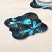 Lake Glows Dragonflies Untersetzer (angewinkelt)