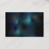 Lake Glows Dragonflies Visitenkarte (Rückseite)