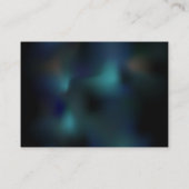 Lake Glows Dragonflies Visitenkarte (Rückseite)