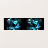 Lake Glows Dragonflies Visitenkarten (Außenseite Aufgefaltet)