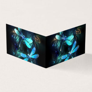 Lake Glows Dragonflies Visitenkarten