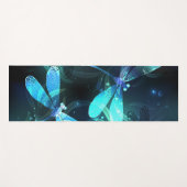 Lake Glows Dragonflies Yogamatte (Vorderseite (Horizontal))