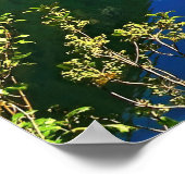 Lake Gunn Reflektion Poster (Ecke)
