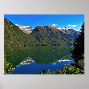 Lake Gunn Reflektion Poster