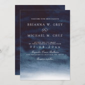Lake Harbour Deep Wedding Einladung (Vorne/Hinten)