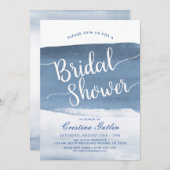 Lake Harbour Fog | Einladung zur Brautdusche (Vorne/Hinten)