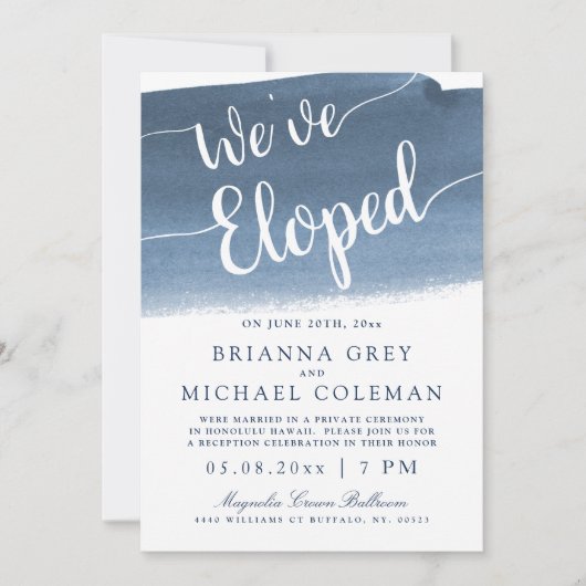 Lake Harbour Fog | Wir haben uns verschlungen Einladung (Vorderseite)