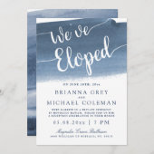 Lake Harbour Fog | Wir haben uns verschlungen Einladung (Vorne/Hinten)