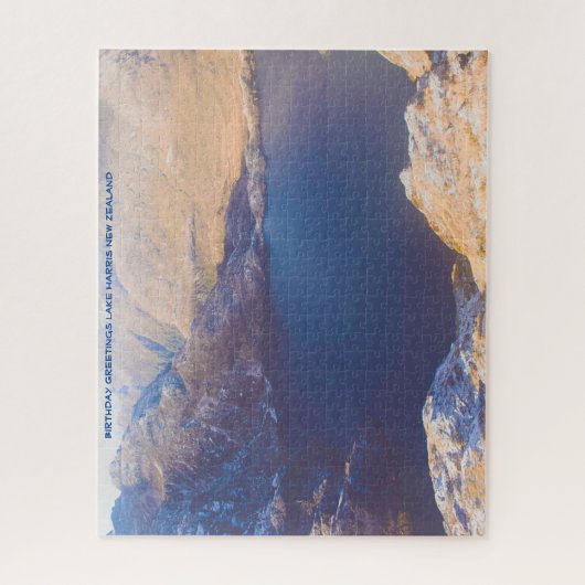 Lake Harris Neuseeland Puzzle (Vertikal)