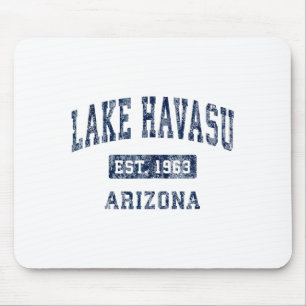 Lake Havasu Arizona Az Vintage Etablierte Sportart Mousepad