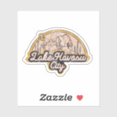 Lake Havasu City, Arizona Aufkleber (Blatt)