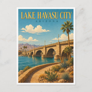 Lake Havasu City Arizona London Bridge GeoSaga Postkarte