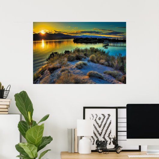 Lake Havasu Sunset Poster (Heimbüro)