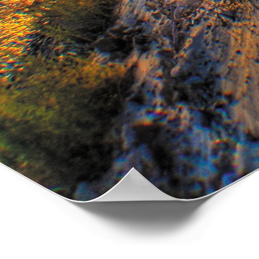 Lake Havasu Sunset Poster (Ecke)