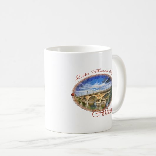 Lake- Havasustadt, Arizona Kaffeetasse (VorderseiteRechts)