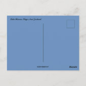 Lake Hawea Otago Neuseeland Postkarte (Rückseite)