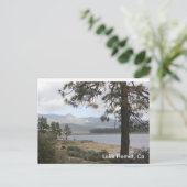 Lake Hemet, Kalifornien Postkarte (Stehend Vorderseite)