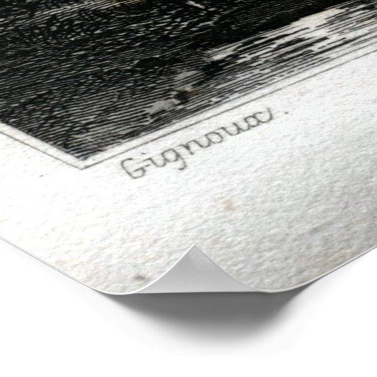 Lake Henderson Poster (Ecke)