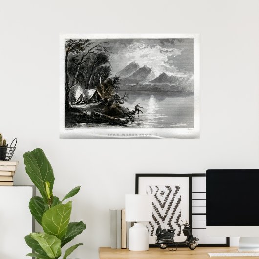 Lake Henderson Poster (Heimbüro)