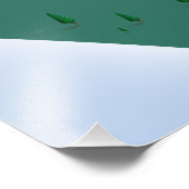 Lake Hillier Australian Map. Fotodruck (Ecke)