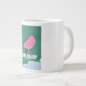 Lake Hillier Australian Map. Jumbo-Tasse (Vorderseite Rechts)