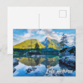 Lake Hintersee, Germany Postkarte (Vorne/Hinten)