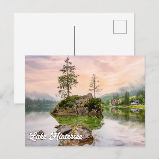 Lake Hintersee, Germany Postkarte (Vorne/Hinten)