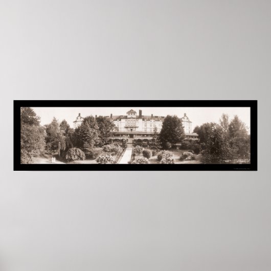 Lake Hopatcong Hotel Foto 1913 Poster (Vorne)