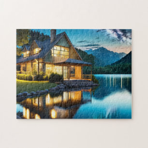 Lake House 2 The Daily Jigsaw puzzle Jigsaw