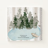 Lake House Cabin Hütte Guest Vacation Rental Notizblock (Rückseite)