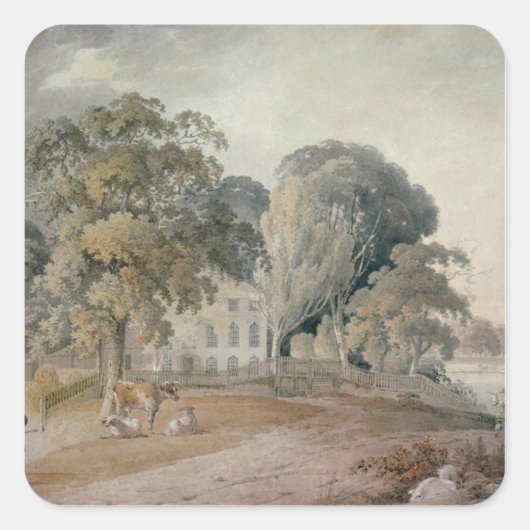 Lake House, Epping Quadratischer Aufkleber (Vorderseite)