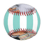 Lake House Familienname Foto Vacation Baseball (Vorderseite)