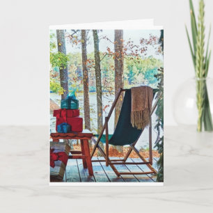 **LAKE HOUSE FERIENWOHNUNGEN*** IN CHRISTMAS FEIERTAGSKARTE