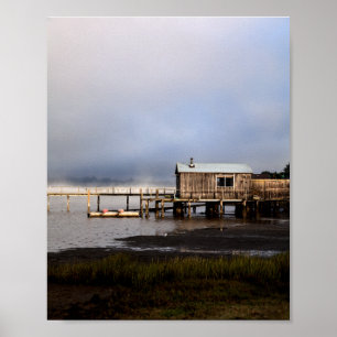 Lake house in Inverness Poster