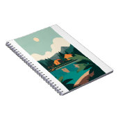 Lake House Landscape Notizblock (Rechte Seite)