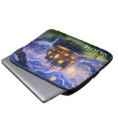 Lake House Laptopschutzhülle (Vorne Knopf)