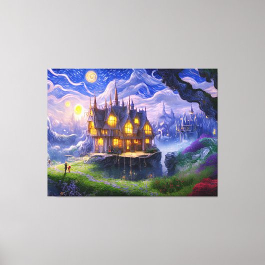 Lake House Leinwanddruck (Vorderseite)