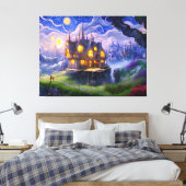 Lake House Leinwanddruck (Insitu (Schlafzimmer))