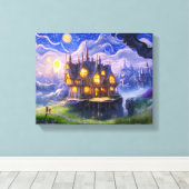 Lake House Leinwanddruck (Insitu (Holzboden))